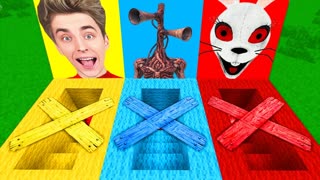 ВЫБЕРИ ЗАКРЫТЫЙ ПОДВАЛ ВЛАД А4 ВАННИ СИРЕНОГОЛОВЫЙ МАЙНКРАФТ