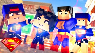 ДЕТИ И СУПЕРМЕН ЕВГЕНБРО В МАЙНКРАФТ! КТО ТВОЯ СЕМЬЯ В MINECRAFT?! WHO'S YOUR FAMILY ROLEPLAY